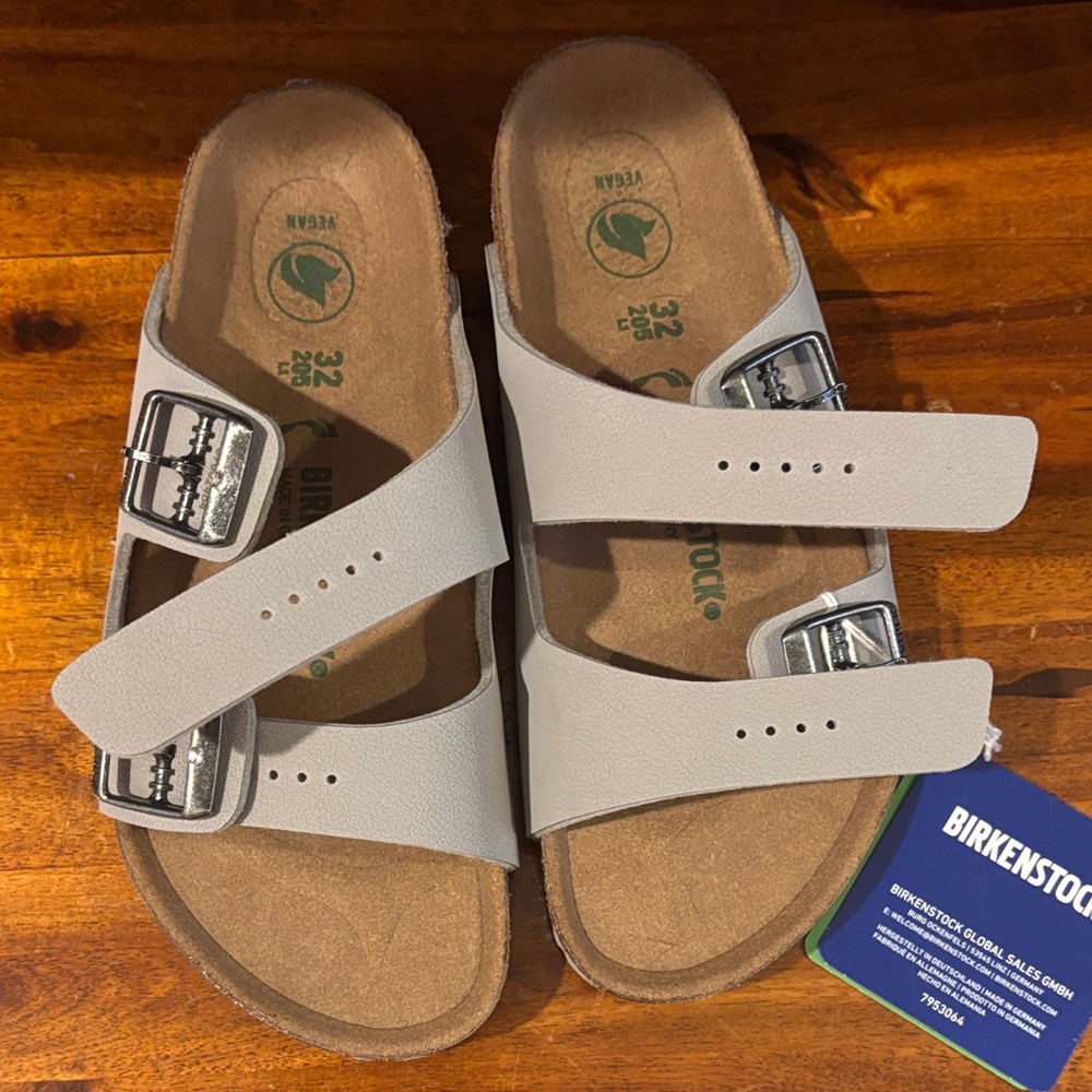 Birkenstock Kids Sandals in Light Gray